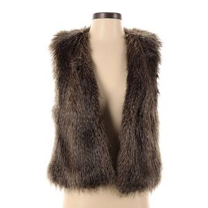 Club Monaco Faux Fur Vest